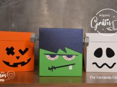 Caixa Explosiva: Como Fazer Lembrancinha de Halloween passo a passo