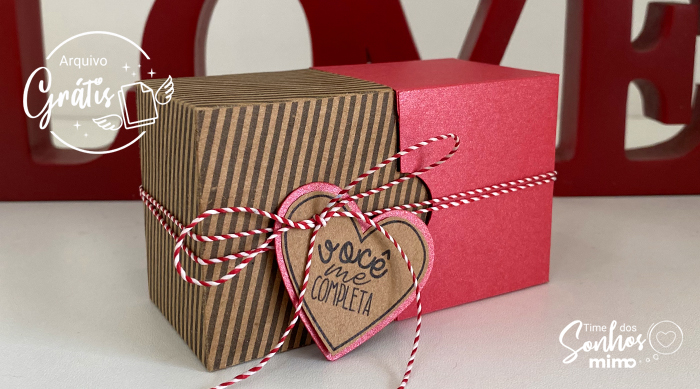 Caixa de Chocolate Valentine's Day - Como Fazer - Blog Mimo Crafts