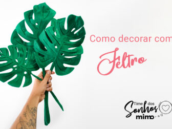 Artesanato em Feltro: Ideia de Decoração