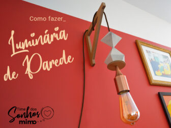 Como Fazer Luminária de Parede