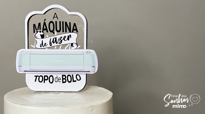 Máquina de Fazer Topo de Bolo Cricut