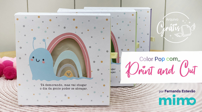 Papel colorido para personalizados de Print and Cut 