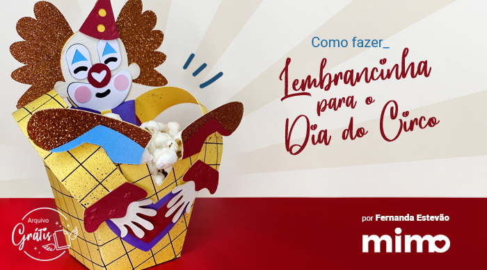 Jogo da Velha - Lembrancinha de Festa Circo