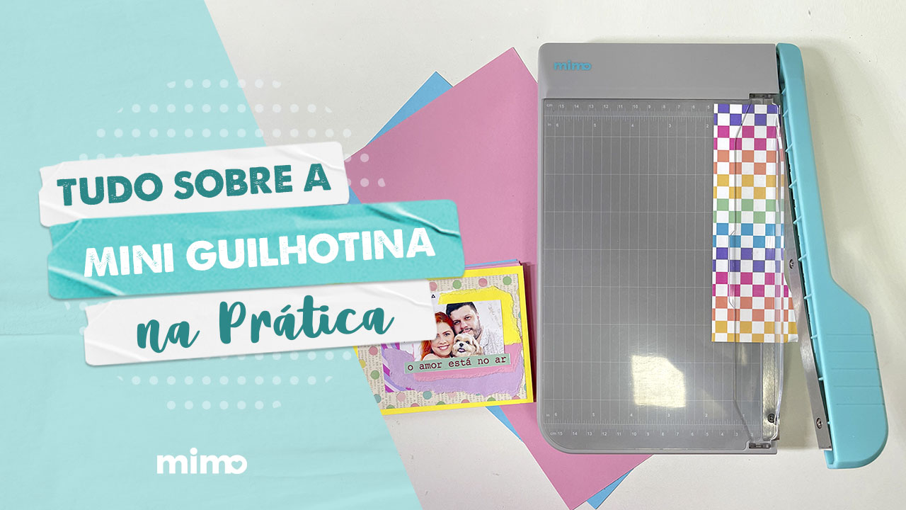 Tudo Sobre a Mini Guilhotina da Mimo - DIY Mini Álbum de Fotos