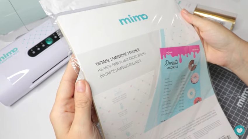 Polaseal Mimo para fazer plastificação na Mimo Stamping Mini