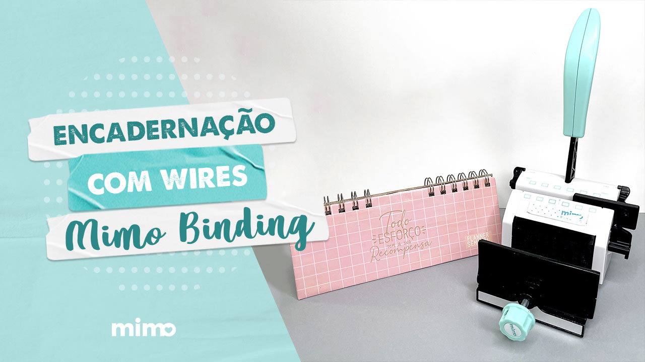 Qual a Melhor Encadernadora Profissional para fazer agendas, planners e bloquinhos - Mimo Binding 2:1