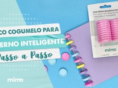 Disco Cogumelo para Caderno Inteligente Mimo - Unboxing e DIY