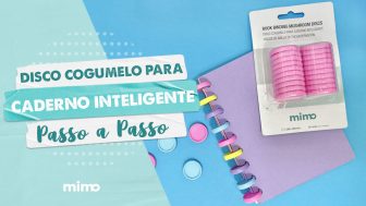 Disco Cogumelo para Caderno Inteligente Mimo - Unboxing e DIY