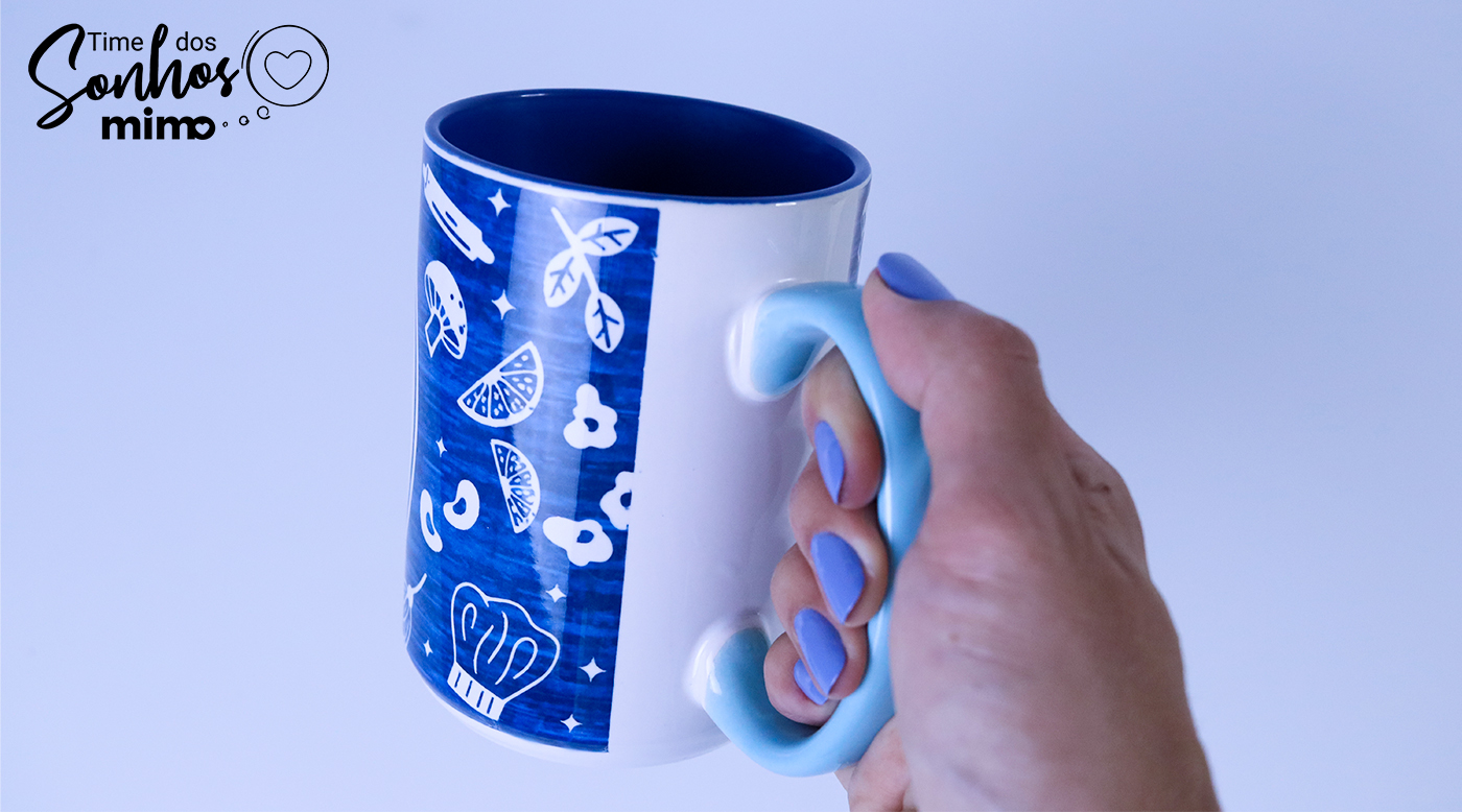 Caneca Personalizada com a Cricut mug Press