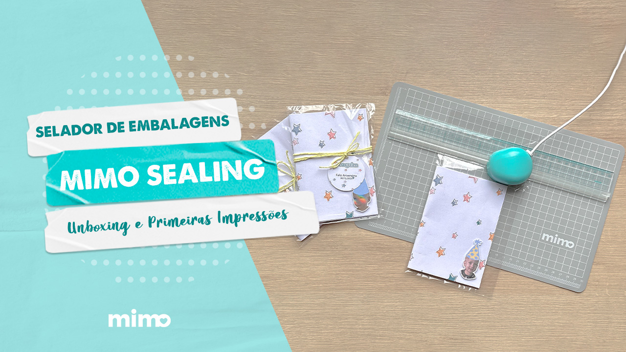 Selador de Embalagens Mimo Sealing - Unboxing e Primeiras Impressões