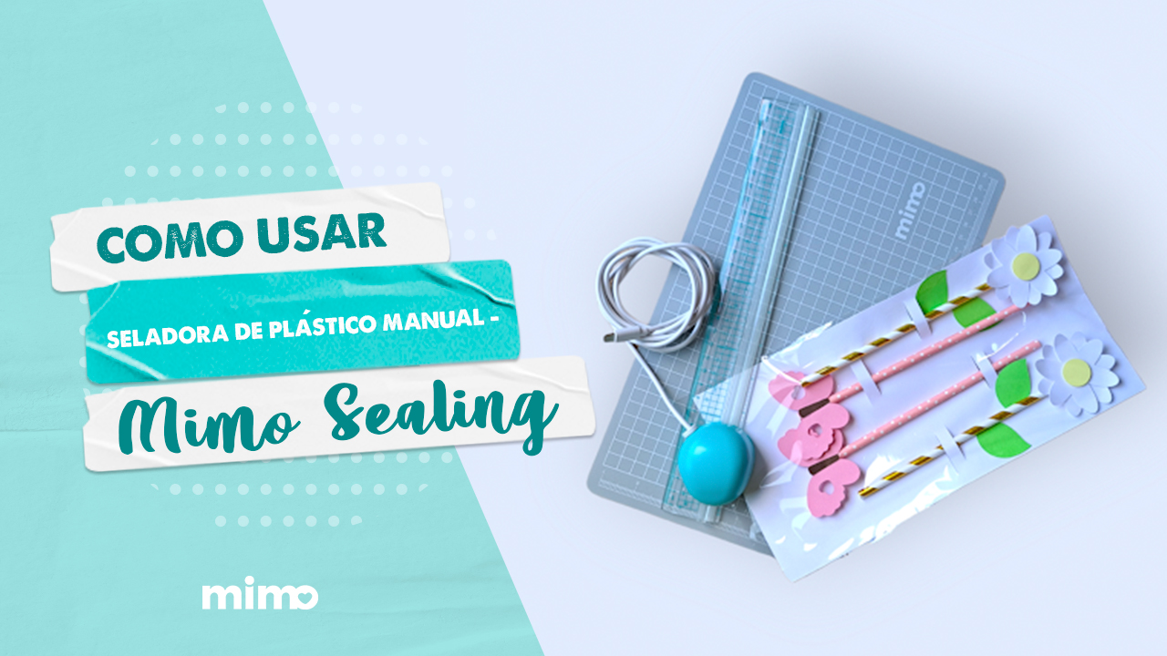 Como Usar Seladora de Plástico Manual- Mimo Sealing