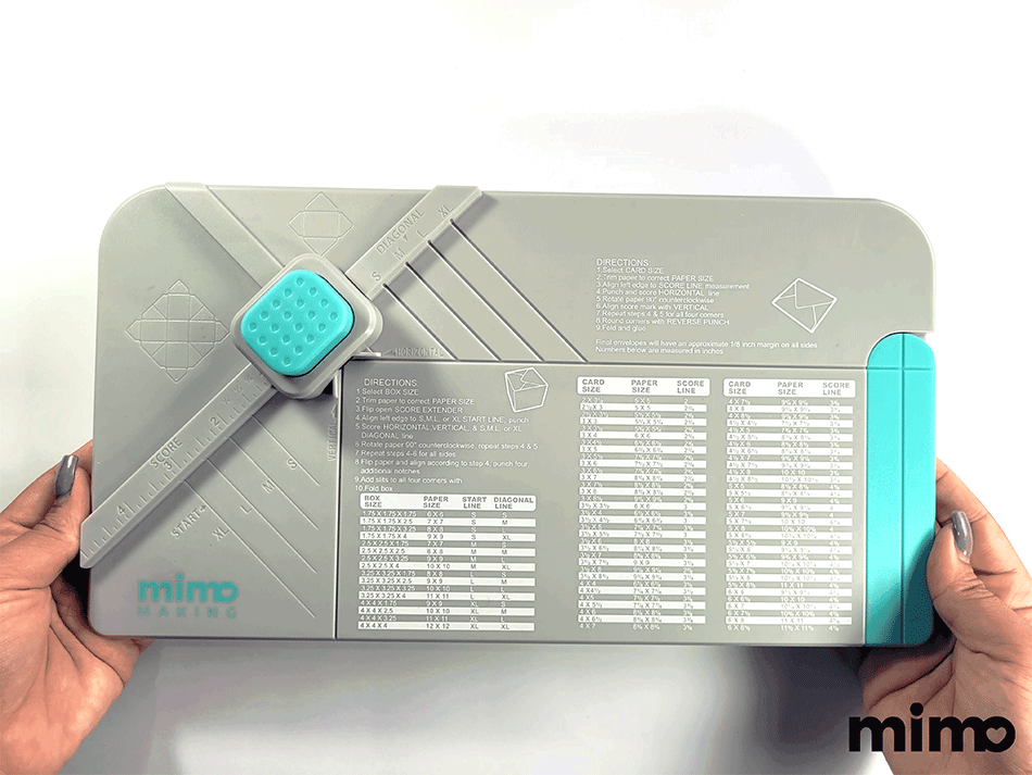Base Mimo Making para a criação de caixas e envelopes
