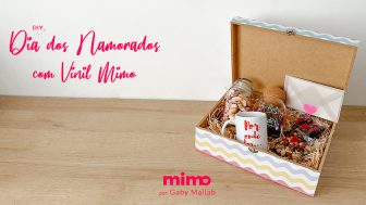 Café da Manhã na Caixa - DIY Dia dos Namorados com Vinil Mimo