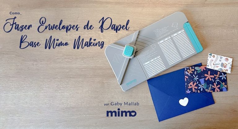Como Fazer Envelope de Papel – Base Mimo Making