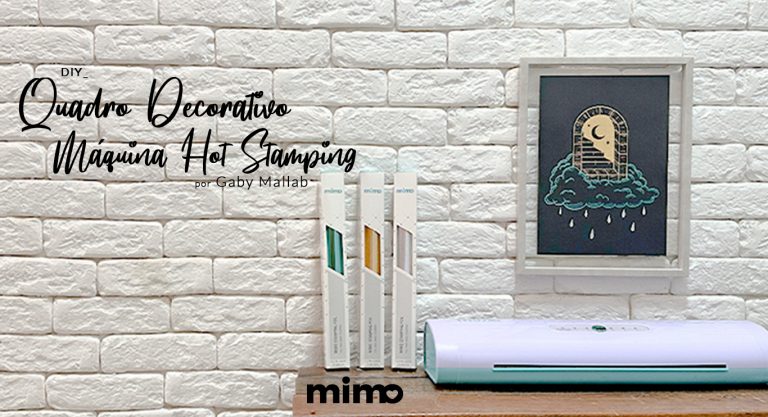 Máquina Hot Stamping – DIY Quadro Decorativo