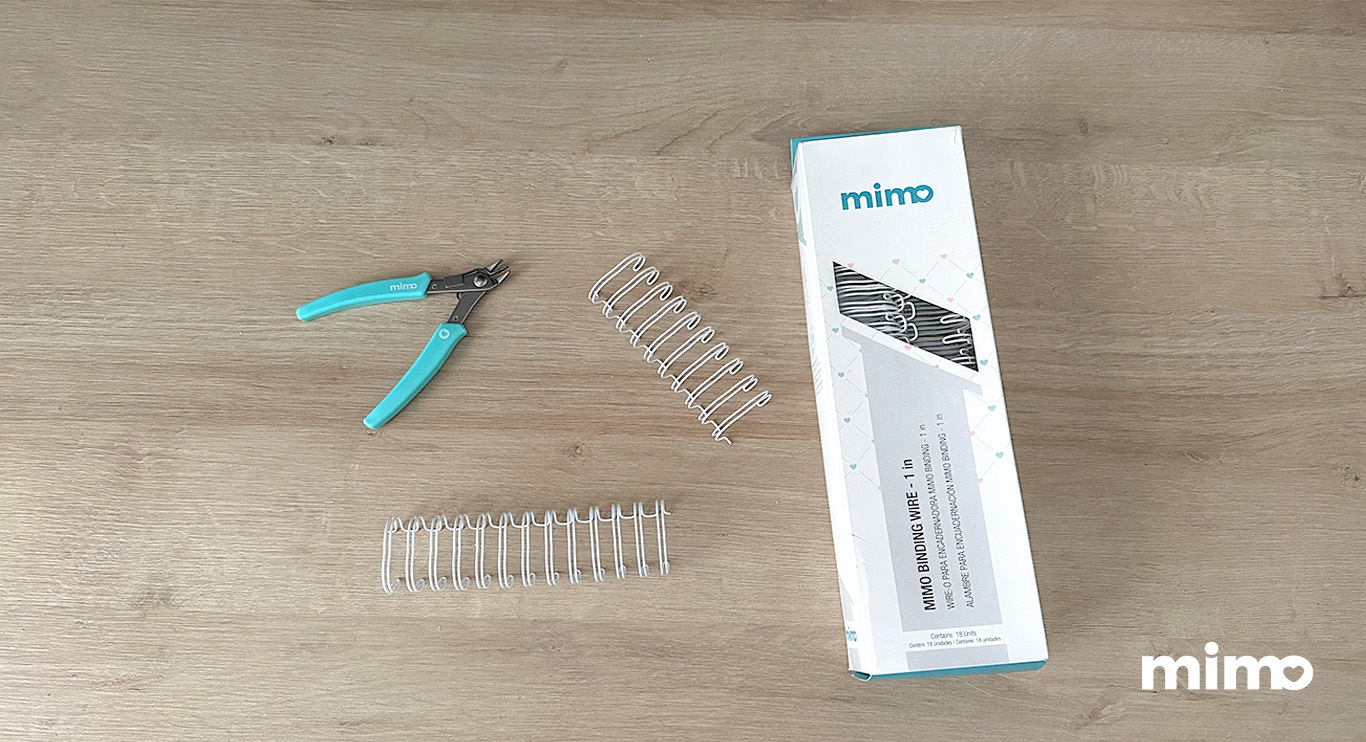 Wire-o Mimo Binding e Alicate de Corte Mimo