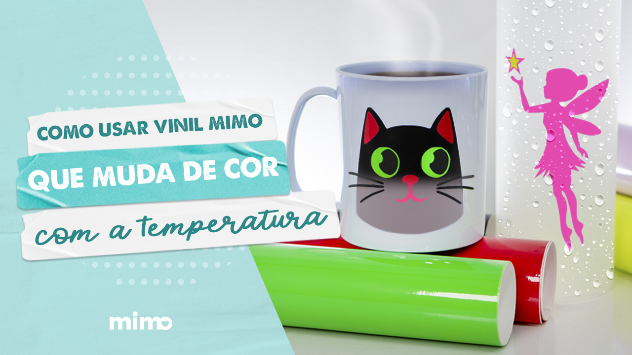 Como Usar Vinil que Muda de Cor com a Temperatura?