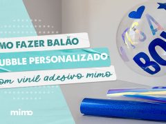 Como Fazer Balão Bubble Personalizado Com Vinil Adesivo Mimo?