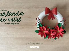 Como Fazer Guirlanda de Natal com Papéis?