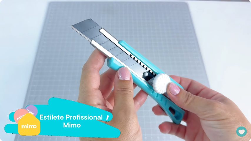 estilete profissional mimo - ferramenta essencial para trabalhar com artesanato