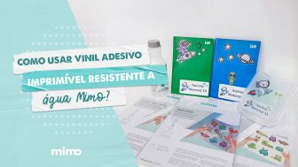 Como Usar Vinil Adesivo Imprimível Resistente a Água Mimo