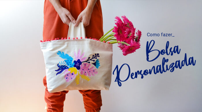 Bolsa personalizada com transfer - 