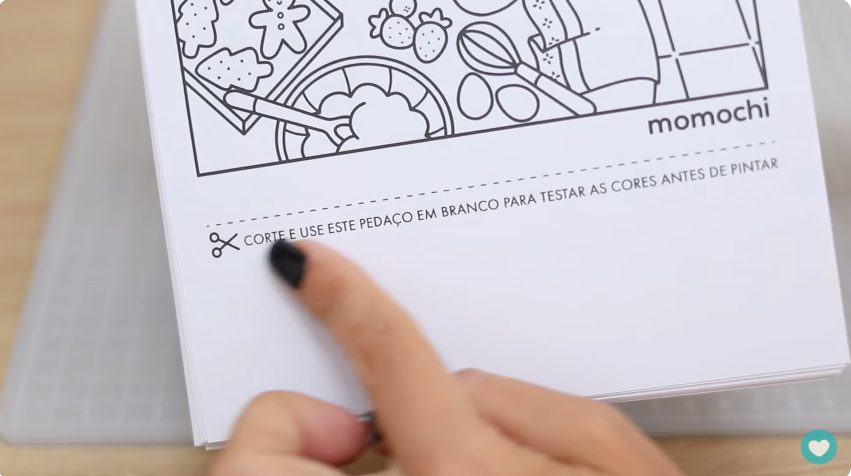 caderno inteligente para colorir