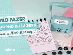 Como Fazer Caderno Inteligente com a Mimo Binding 2 - Encadernadora 2 em 1 Mimo