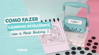 Como Fazer Caderno Inteligente com a Mimo Binding 2 - Encadernadora 2 em 1 Mimo