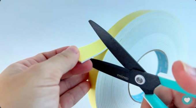 tesoura profissional mimo corta fita banana sem grudar