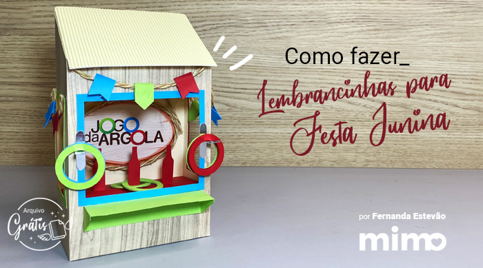Como Fazer Lembrancinha para Festa Junina – Molde Grátis