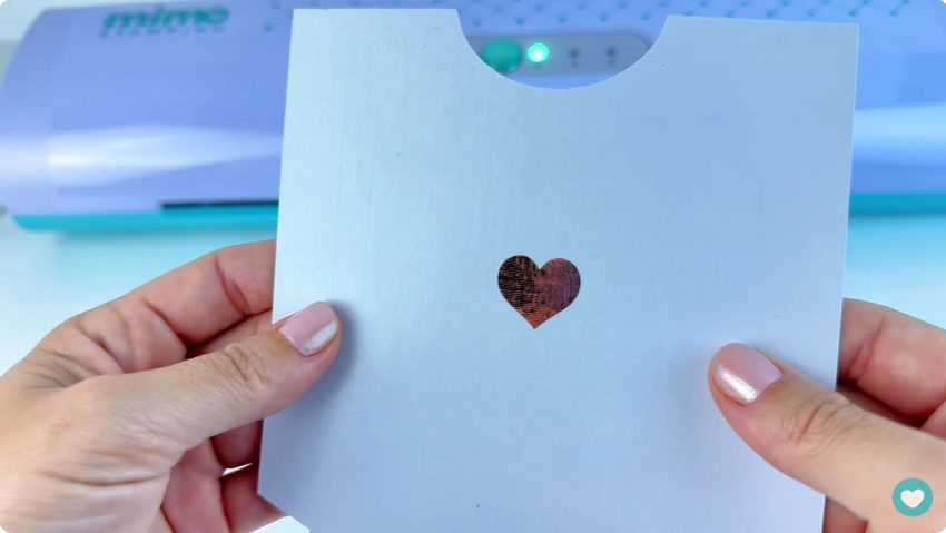 foil aplicado no convite personalizado