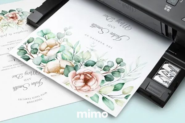 convite com papel fotográfico - melhores papéis para convites artesanais