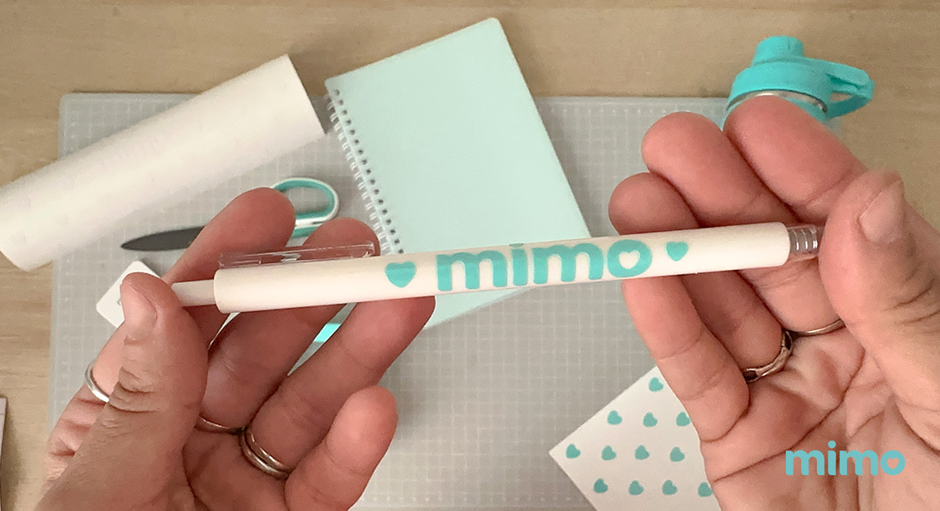 Resultado da caneta personalizada