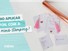Como Aplicar Efeito Metalizado com Foil Mimo e Criar Projetos Incríveis