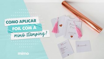 Como Aplicar Efeito Metalizado com Foil Mimo e Criar Projetos Incríveis