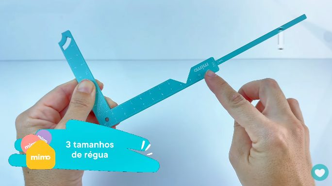 Régua para Encadernação 5 em 1 Mimo 
