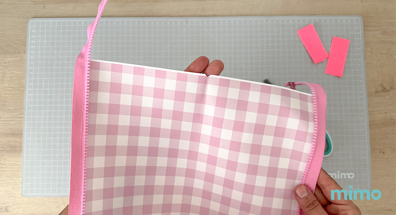 Necessaire alinhada para costurar