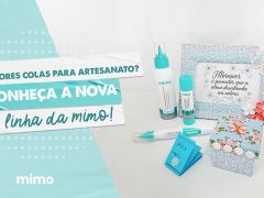 Melhor Cola para Artesanato - Conheça a Nova Linha da Mimo!
