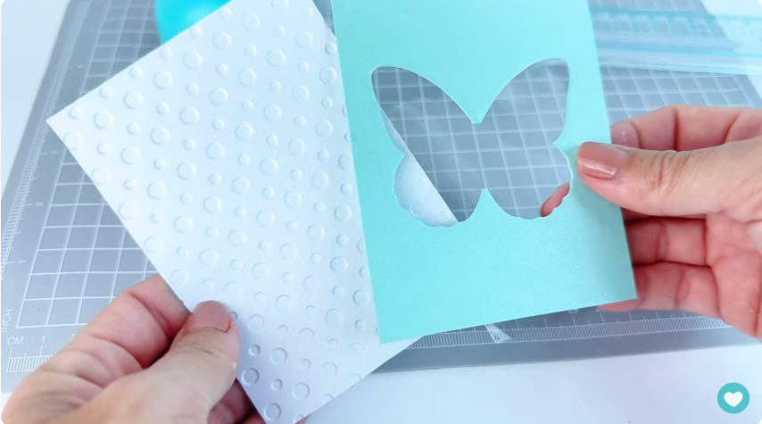 Corte e relevo feito na mimo embossing