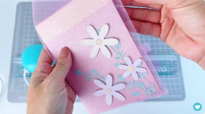 saquinho feito com tule e seladora mimo sealing