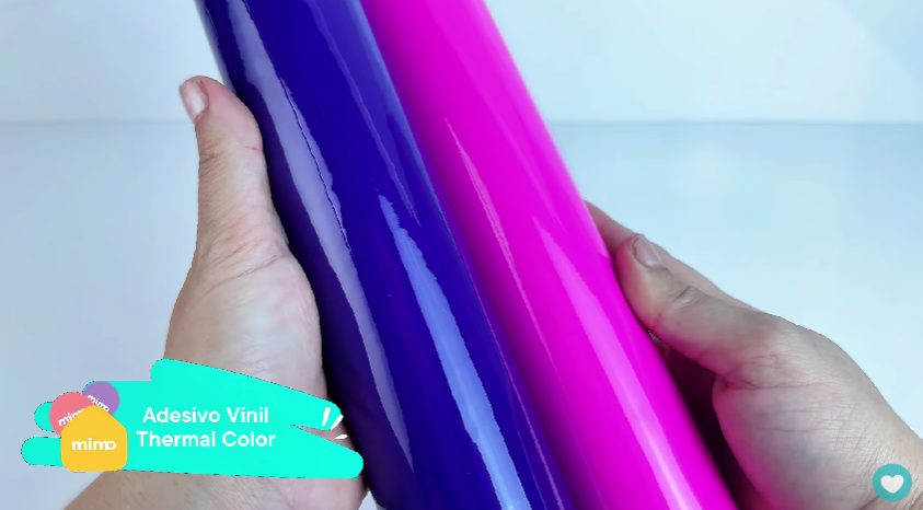 Adesivo Vinil Thermal Color Frio e Vinil Thermal Color Quente