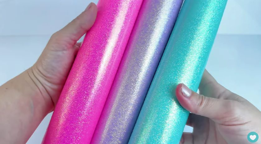 Adesivo Vinil Glitter Holográfico