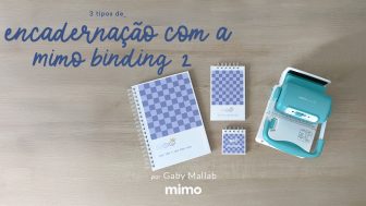 3 Tipos de Encadernação Com a Mimo Binding 2