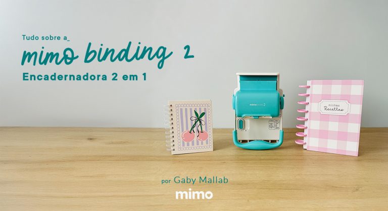 Como Usar Encadernadora 2 em 1 – Mimo Binding 2