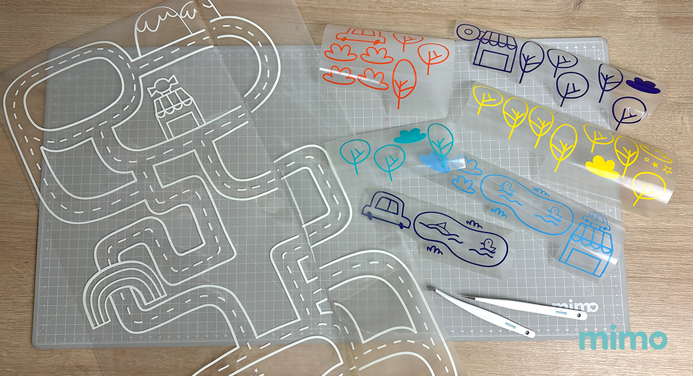 Resultado das artes prontas para a aplicação