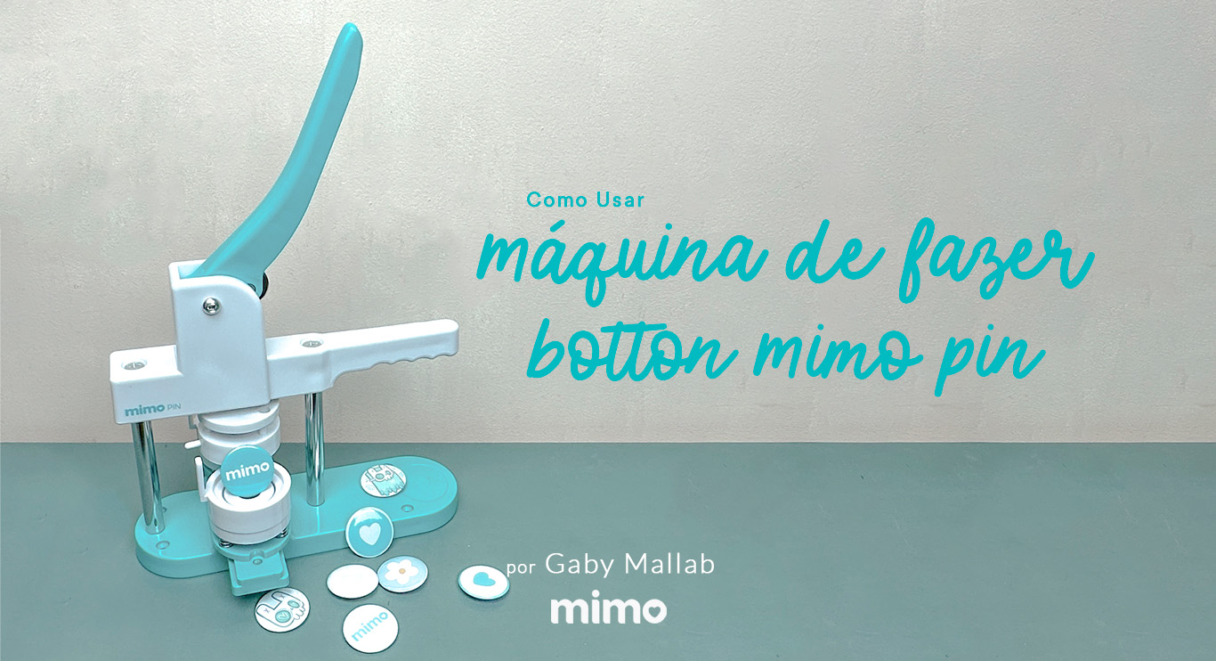 Como Usar Máquina de Fazer Botton Mimo Pin?