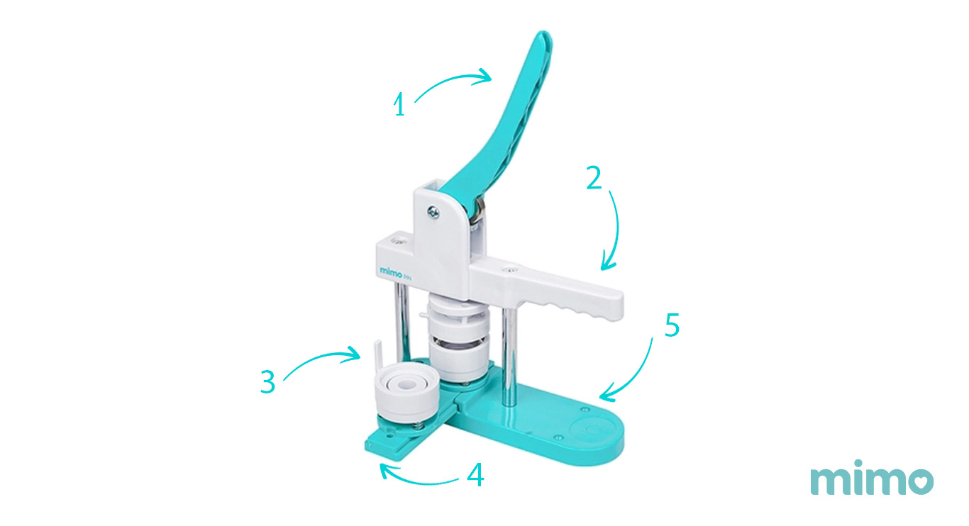 Máquina de Fazer Botton Mimo Pin