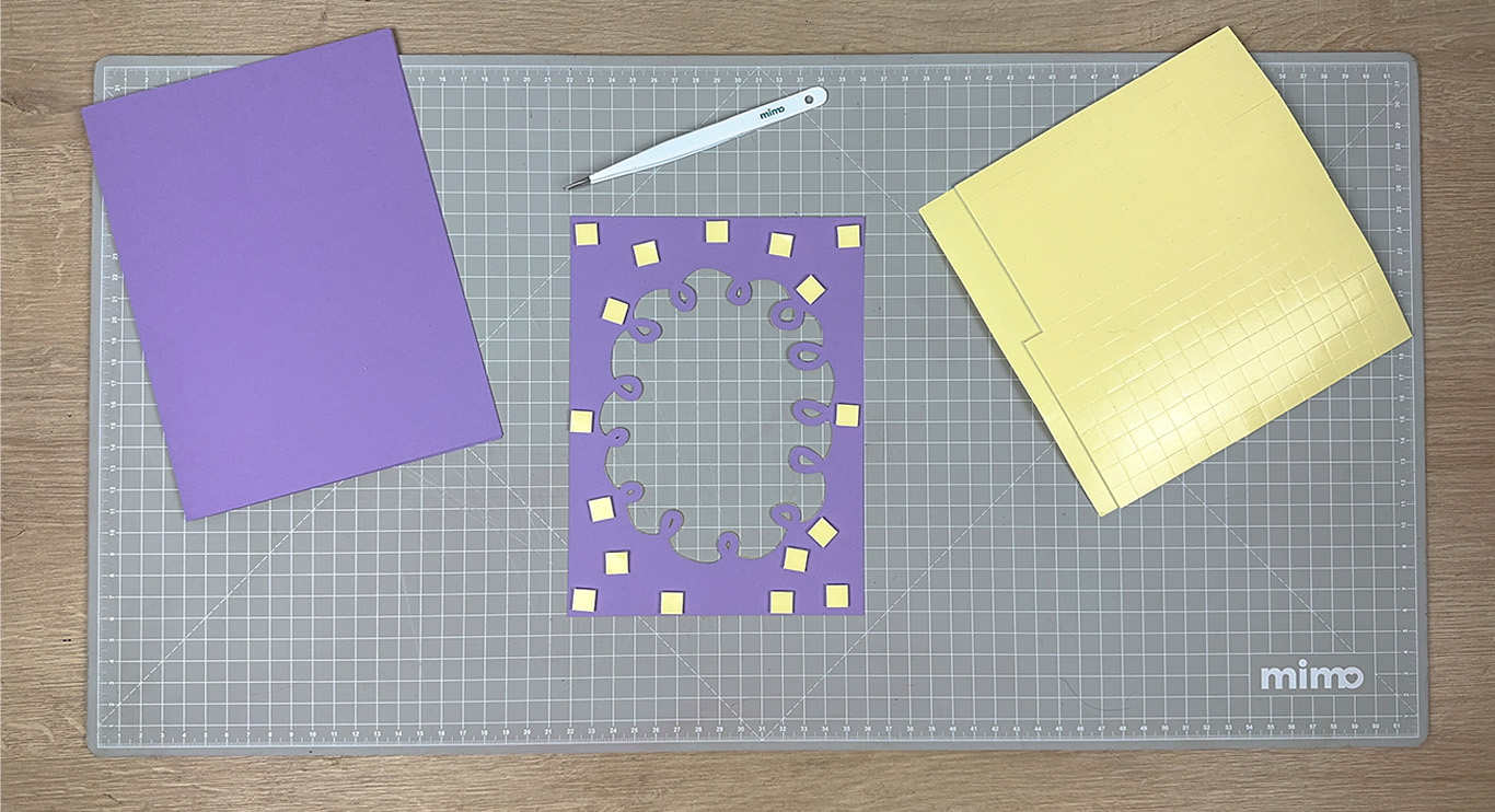 Colando a fita banana Colando a fita banana