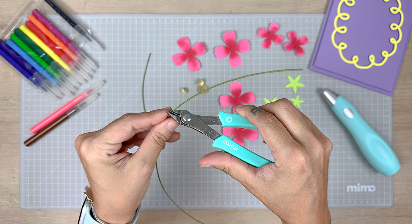 Cortando o arame com o Alicate Mimo Cortando o arame com o Alicate Mimo